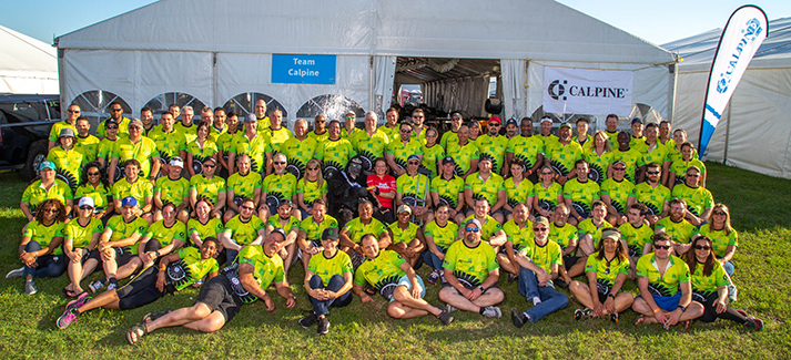 Congratulations to Calpine’s 2019 MS 150 team, which raised more than $183,000 through this Houston-to-Austin cycling event. 