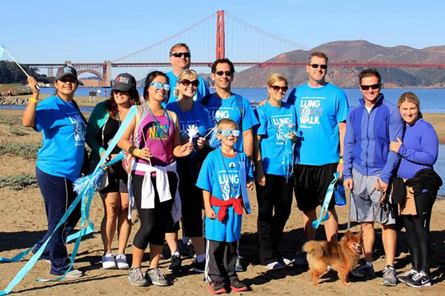 The Calpine Foundation is a longtime supporter of the American Lung Association’s fundraising walks in the San Francisco Bay area.