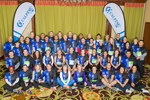 Calpine’s 2018 Houston Marathon team of runners and volunteers raised more than $30,000 for the Alzheimer's Association.